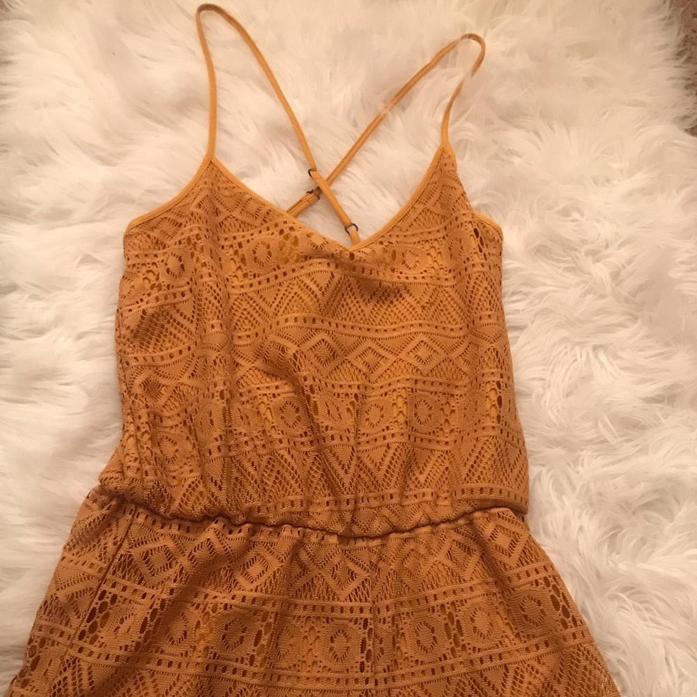 Mustard Romper